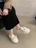 Zapatos casuales de mocasines para mujer de los pies redondos Buques de mocas