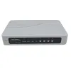 Tillbehör DBL 2FXS Gateway Ata Analog VoIP Ata Analog Terminal Adapter Inbyggd H.323 SIP Support Fax för analog telefon