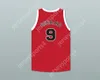 Jóvenes personalizados para hombres/niños Bob Hubbard 9 Providence Steamrollers Jersey de baloncesto rojo 2 cosido S-6XL