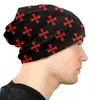 Bérets Bonnet Hats chevaliers Templiers hommes minces skullies bonnet chapeau croix symbole table nat