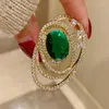 Бруши элегантные изысканные женские девочки Crystla Elliptic Badges Pin Fashion Shining Boutique украшения для женской вечеринки