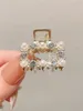 Eeop Hair Clips Barrettes 81/2000 6 Nieuwe Mini Pearl Ladies Delicate Back Clip BANGS HOOFDRESS NET ROOD Same Exquisi 240426