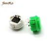 Gracze 50pcs Kopiuj przycisk SANWA 24 mm 30 mm PC PC PS Zero Delay Arcade Gra Joystick DIY Partie