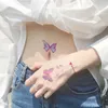 Татуировка переноса сказочной бабочки крылья флэш -татуировки