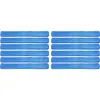 Ultra -Fibe Fibre Wet Mop Brake do przemysłowego użytku komercyjnego - 121,9 cm, 48 cali, 12pk, niebieski - opakowanie 12 - wysokiej jakości roztworu czyszczącego