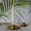 Świece 1PCS Metal Candlestick do Candelabra Art Decor Decor Solid Holder Table Wedding