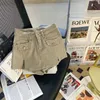 Shorts Women's Womens Skirt Denim Genne sexy a vita alta 2024 Summer Nuova gonna a-line Y240425