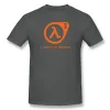 Chemises Half Life T-shirt Half Life 3 Je veux croire Tshirt 100% coton mignon tee shirt Basic à manches courtes