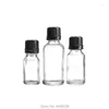 Storage Bottles 15ml Transparent Clear Glass Packaging Bottle 10ml Essential Oil 30ml Cosmetic Sample Vial Toner 24pcs