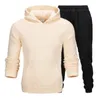 Spares para hombres Singits Spring y Autumn Trendy Fashion Fashion Sweater Sweater Pantalones de protección de dos piezas