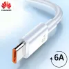 充電器オリジナルHuawei 5a/6a Typec Cable USBAからUSBC USB充電器高電力携帯電話タブレットラップトップ1m