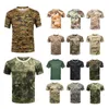 T-shirty taktyczne wojskowe kamuflaż Męki T-Shirt 3D Drukukowane dżungla Desert Rosyjska T-shirt Zwrotów szybkich suszenia T-shirt z krótkim rękawem 240426