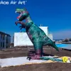 Mascotes de desenho de dinossauros infláveis personalizados de 4 ml de gigantes