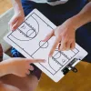 Basketball a doppio lato basket per appunti di strategia di strategia, tavola di coaching da basket di basket del piano di gioco di gioco professionale