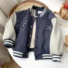 Care Girl Boy Winter Jacket Children's Winter Jacket Baseball Suit Bomber Tiny Cottons barnkläder för Teen Quiltade rockar Jackor