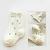 Chaussettes pour enfants coréens Spring été chaussettes minces de bébé respirant en coton mou