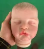 Bebekler npk 22 inç yeniden doğmuş bebek kiti yakut uyku bebek zaten bitmemiş bebek parçaları boyalı boyalı