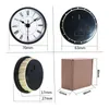 Clocks Accessories Hanging Clock Insert Tabletop Statue Decor Easy To Read Roman Numerals Mechanical For Bedroom Home Living Room School