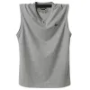 Skjortor tank tops mäns mäns svett stora gårdar män västar sommar bekväm cool super stor ärmlös bomull underflygning plus storlek 6xl