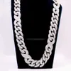 Yadis Custom Hiphop Jewelry 14K 18K Guldhalsband Miami Iced Out Moissanite Cuban Link Chain