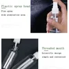 Bottiglie di stoccaggio 5 pcs flacone spray per liquido cosmetico 5/10/15/20/50/60/80/10/120/150ml Alcool trasparente Disputabile removibile ricaricabile