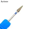 Bits Hytoos Cone Diamond Nail Drill Bit 3/32 "Rotary Burr Manucure Cutters Nail Mill Foret Accessoires Nail Beauty Toolsmd0412d