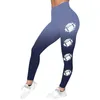 Pantaloni da donna sport fitness ad alto bomba bomba a secco con collant da yoga sensata coltivata per le donne