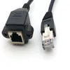 1x rj45 masculino a fêmea montagem em painel Ethernet LAN Cabo de extensão 1m317k