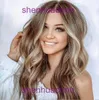 Wig New Wig Womens Gradued Long Hair Hair Rose Net Head Set