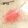 Decorative Flowers 3Pcs Artificial Rime Flower Frost Branch Simulation Plastic Phoenix Tail Fake Plant Wedding Party Home Decor Accessories