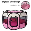 Cat Carriers Crates Houses Pet bed house dog cat outdoor tent indoor gaming pen puppy breathable portable folding suitable for summer camping pet accessories 240426