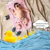 Sable Player Water Fun Giant / Grand / Rubbera Rubber Duck Duck Fun Yellow Duck / Duke Salle de bain / piscine / bureau pour enfants Poreless Water Toy Q240426