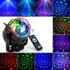 7Color 3W LED -effekter DISCO DJ Sound Control Laser Projector Effect Light Music Christmas Party Decoration Stage Light307R