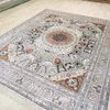 Carpets 8'x10 'Persian Home Decoration tapis en soie conception de tapis oriental fait à la main (YHW627B)