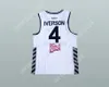 Anpassad Nay Namn Mens Youth/Kids Allen Iverson 4 Besiktas JK White Basketball Jersey Top Stitched S-6XL