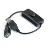 2024 28 cm USB -kabel met schakelkabelverlenging schakelaar voor USB -lamp USB -ventilator stroomvoorziening Lijn duurzaam Hot Sale Adapter2.USB -verlengkabel