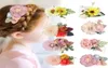 Chiffon Flower Hair Clips Pins Accessories Cute HairClips for Baby Girls Toddlers Hairpin Kids1914348