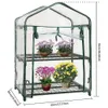 Plant PVC Plant Greenhouse Garden Forniture esterno Grow Green House per Gardening Flowerpot Tenda 240415