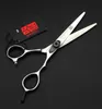 Hair Scissors Professional 6-inch Barber Salon Barber Cutting Slimming Styling Tools Q240426