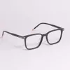Açık güneş gözlükleri retro büyük çerçeve plat tom güneş gözlükleri erkek ve kadınlar için siyah çerçeve gözlük TF5607 UV koruma seyahat işi bu tür gözlükler düz hafif camlar