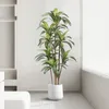 Decorative Flowers Large Artificial Plants Brazilian Wood Potted Simulation Greenery Decoration