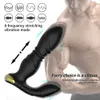 Remoto Control Telescopic Plug Prostate Massager unisex Dispositivo di masturbazione vibrante giocattoli sessuali per coppie