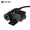 Аксессуары TS Tacsky Tactical PTT -адаптер U94 Ptt Kenwood Plug для Baofeng UV5R UV82 Radios Tactical Hearpet