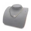 Frau Anhänger Halsketten 2023 Neueste Cclies Gold Chokers Halskette Luxusdesigner Schmuck Frauen Männer Klassiker C Logo Perle Pullover Kette 2907