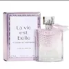 5A Article Perfume Lady 75 ml 2.5floz Ribbon gris Type floral durable et élégant belle vie fleur fruité de bonheur