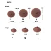 Enhancer 2 paires de couvercles de mamelon de silicone autosriming Silicone Rehaulage des tampons mammaires en silicone Les couvertures de mamelon féminines jouent le rôle de Nip