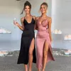 Womens Summer Fashion sexy a Viella a V sul collo Spacco per donne