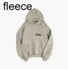 Diseñador HOJA MENSA MENTE CONEDIDAS 3D Letras Classic Silica Silica Swear Streetwear Alto gran tamaño Terry Terry Casual Solid White Jumper