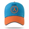 Ball Caps Half Life 2 Game Logo Stampa Colore abbinata Cappelli da baseball Cappelli Casquette Adattati Papà hip hop casual per uomini donne unisex