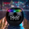 Orologi a LED Digital Smart Alarm Clock Wireless BT Schermo LED portatile RGB RGB Digital Digital Digital Disterra